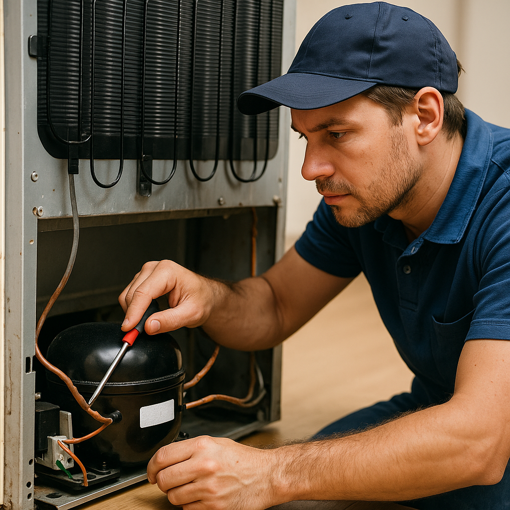 Compressor repair for wine coolers in 77316